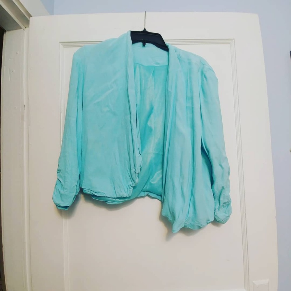 Aqua Blue Jacket